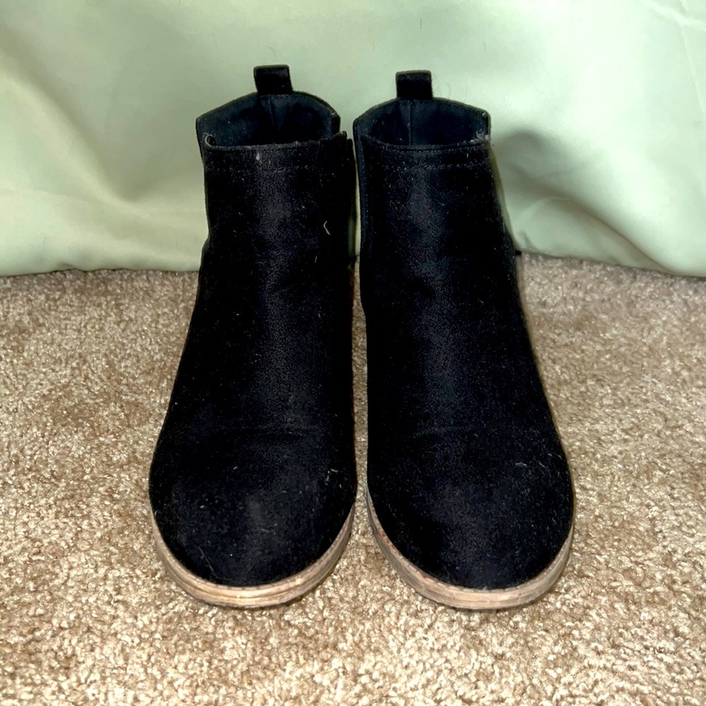 Black Booties size 7